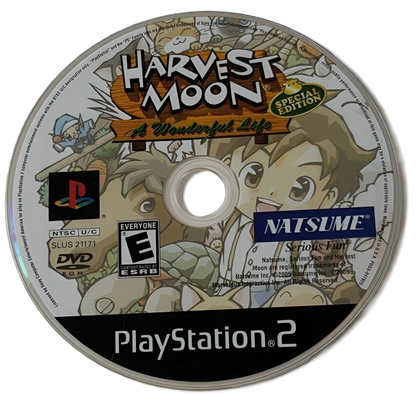 Harvest Moon A Wonderful Life Special Edition PS2 - Video Game - Used - CaveGamers - Image 3