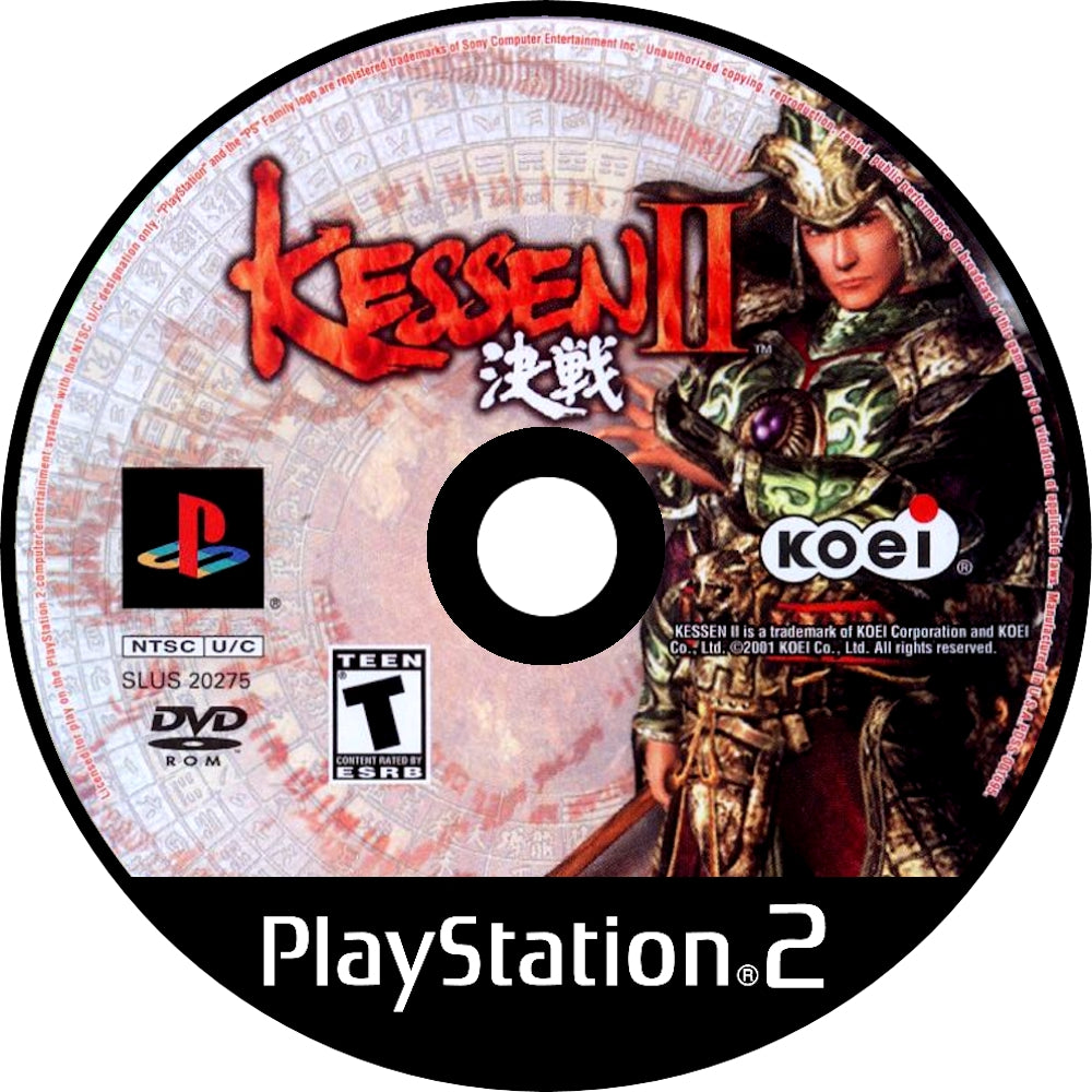 Kessen 2 PS2 - Video Game - Used - CaveGamers - Image 3