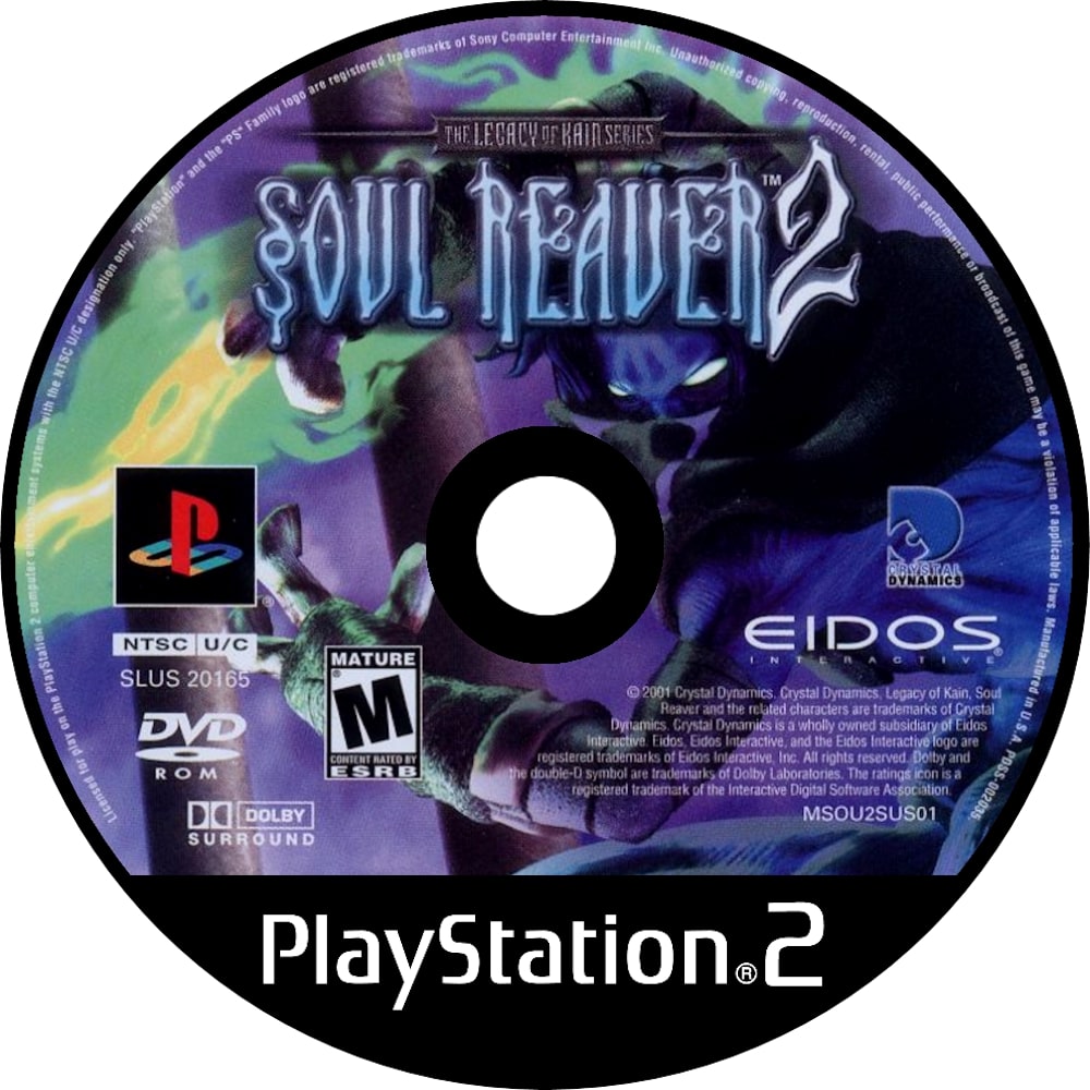 Legacy of Kain Soul Reaver 2 PS2 - Video Game - Used - CaveGamers - Image 3