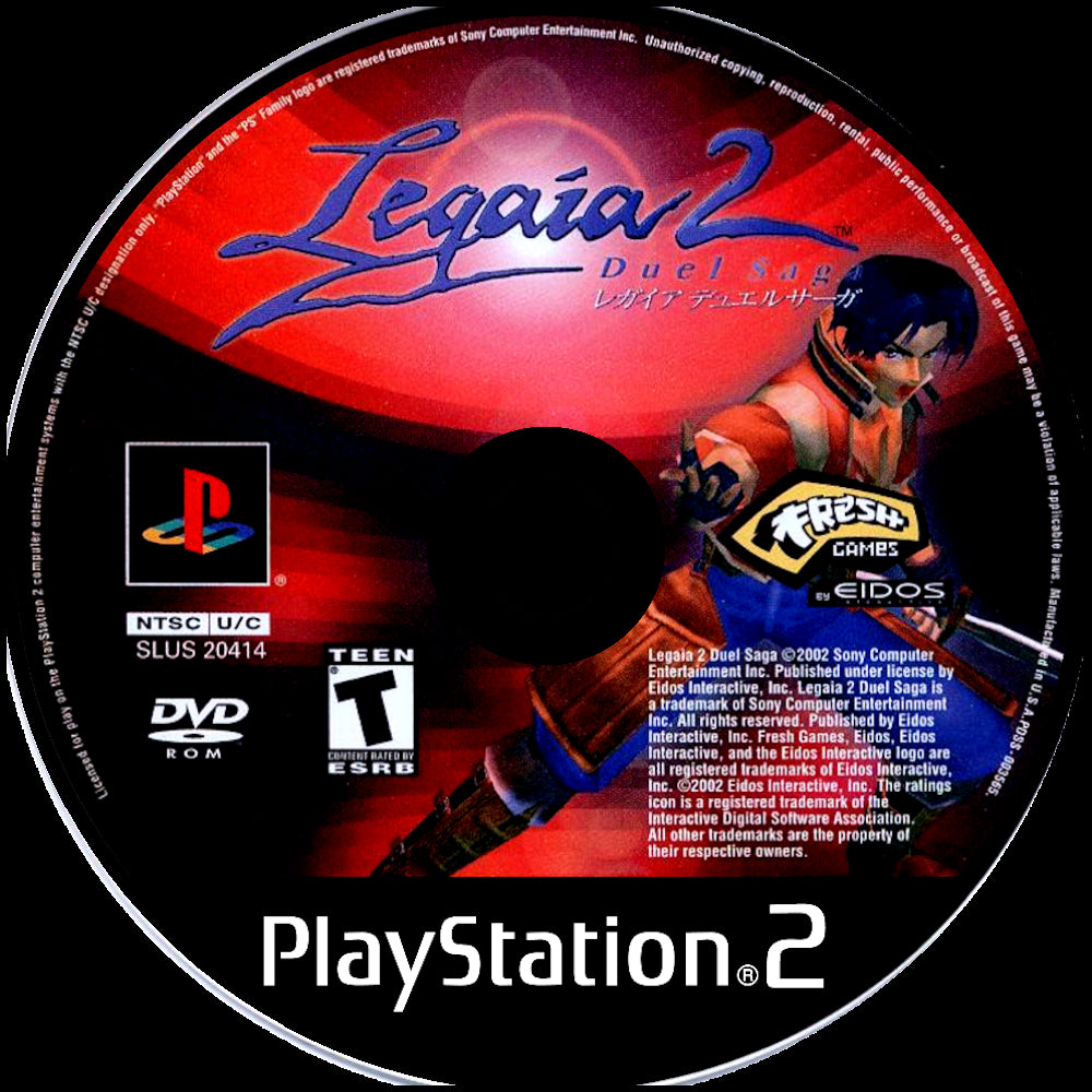 Legaia 2 Duel Saga PS2 - Video Game - Used - CaveGamers - Image 3