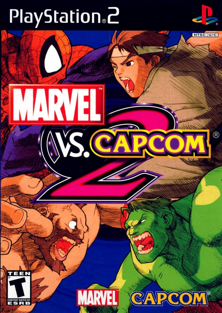 Marvel vs Capcom 2 PS2 - Video Game - Used - CaveGamers