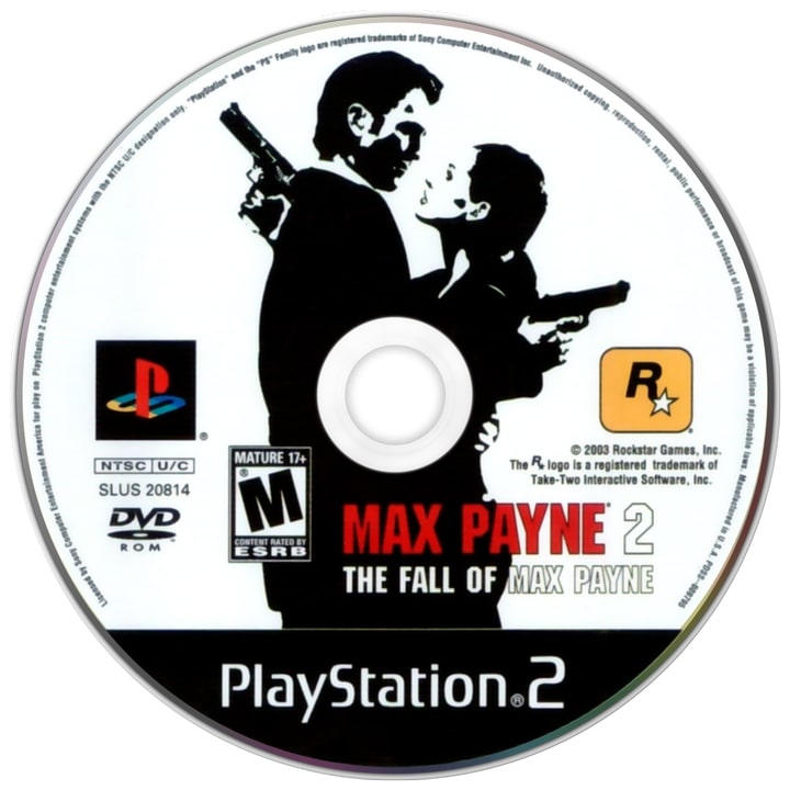 Max Payne 2 Fall of Max Payne PS2 - Video Game - Used - CaveGamers - Image 3
