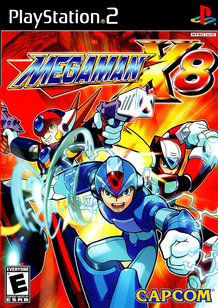 Mega Man X8 PS2 - Video Game - Used - CaveGamers