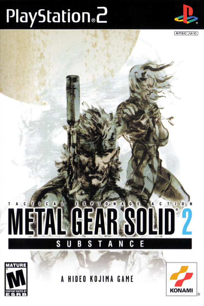 Metal Gear Solid 2 Substance PS2 - Video Game - Used - CaveGamers