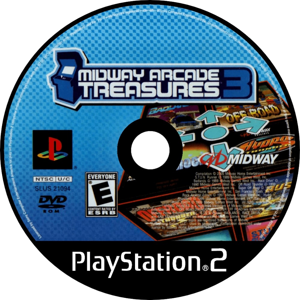 Midway Arcade Treasures 3 PS2 - Video Game - Used - CaveGamers - Image 3