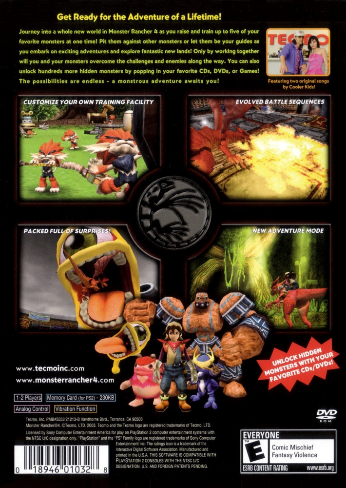 Monster Rancher 4 PS2 - Video Game - Used - CaveGamers - Image 2