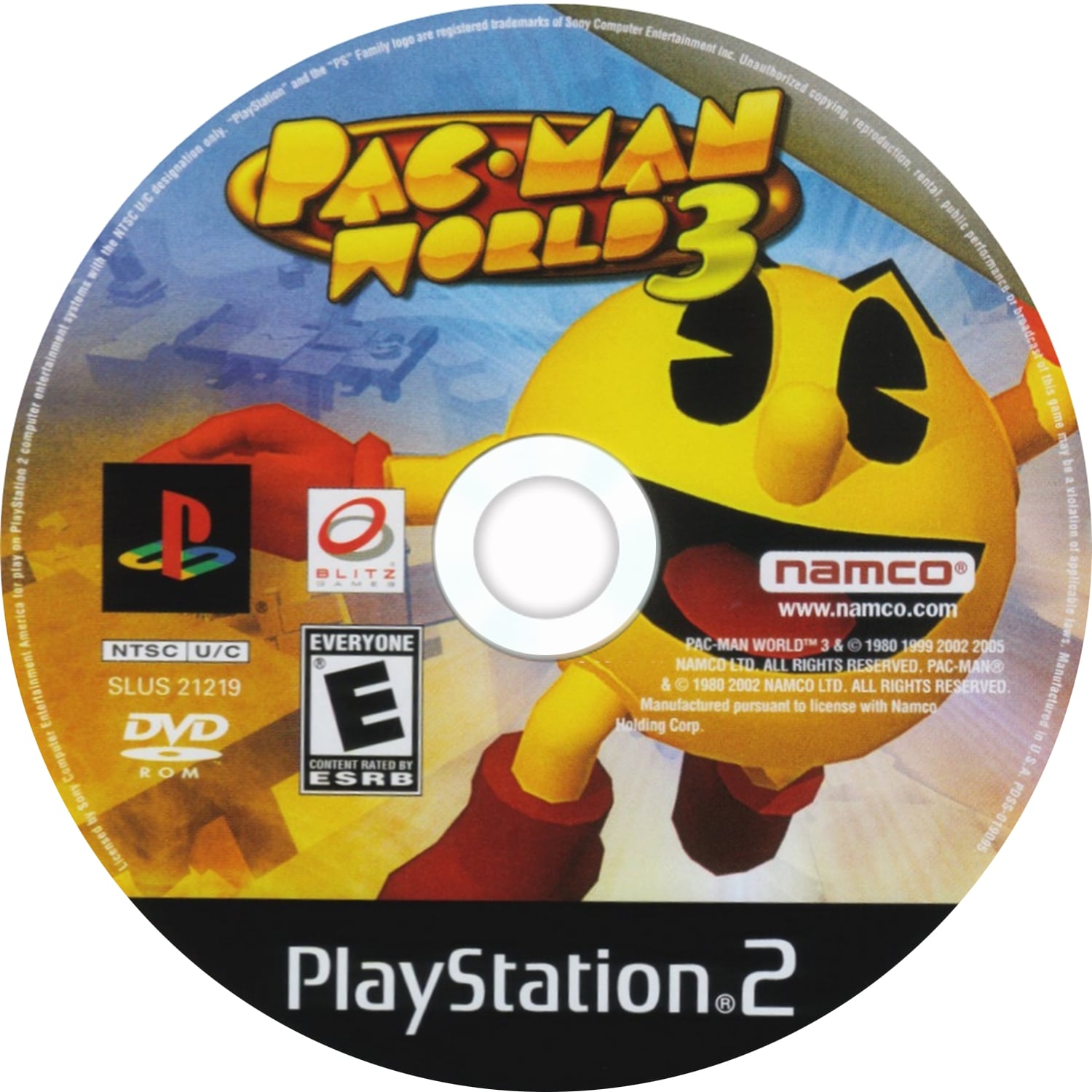 Pac-Man World 3 PS2 - Video Game - Used - CaveGamers - Image 3