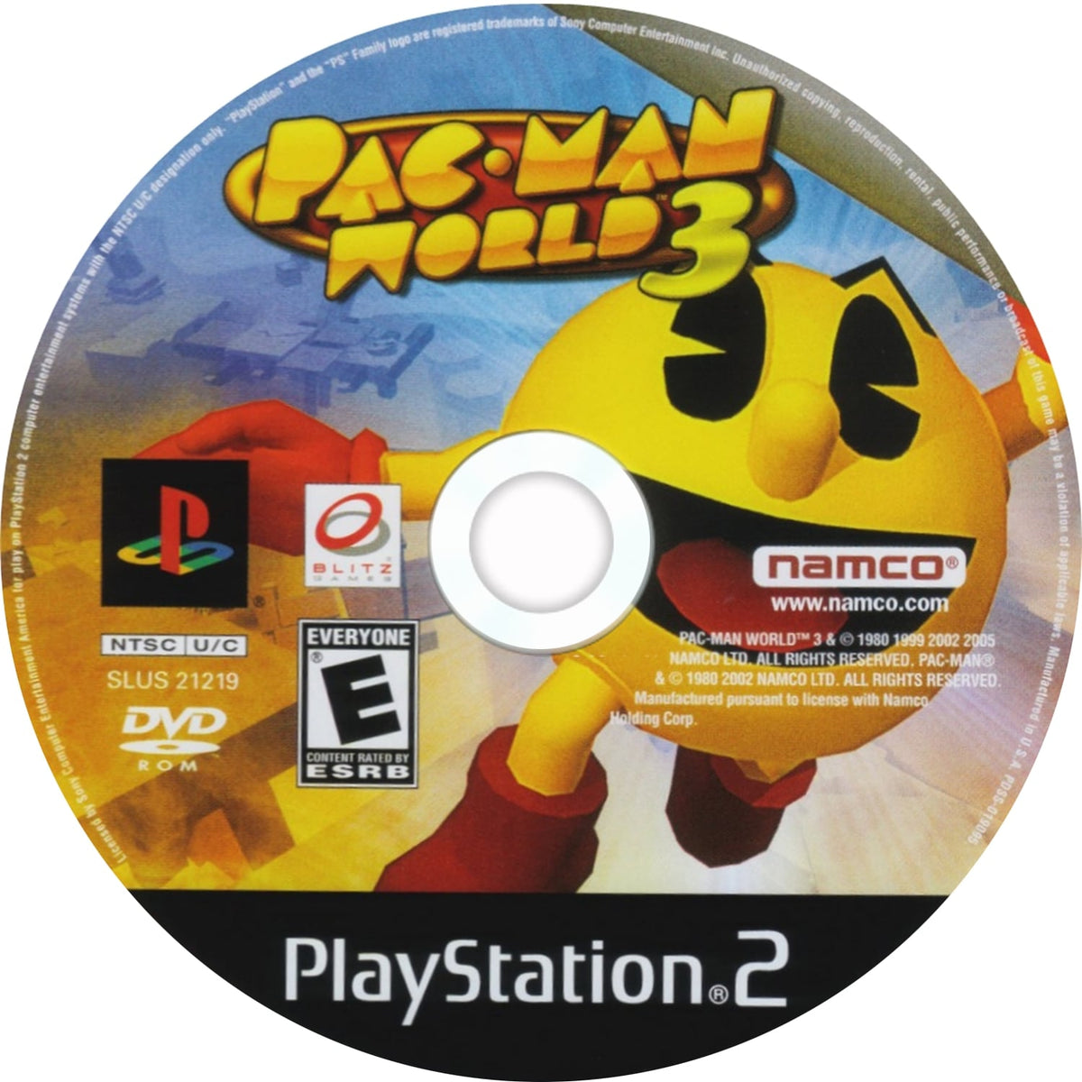 Pac-Man World 3 PS2 - Video Game - Used - CaveGamers - Image 3