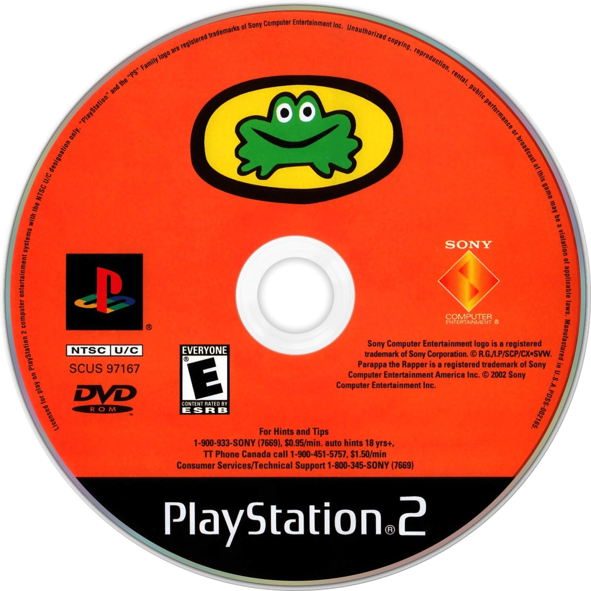 PaRappa the Rapper 2 PS2 - Video Game - Used - CaveGamers - Image 3