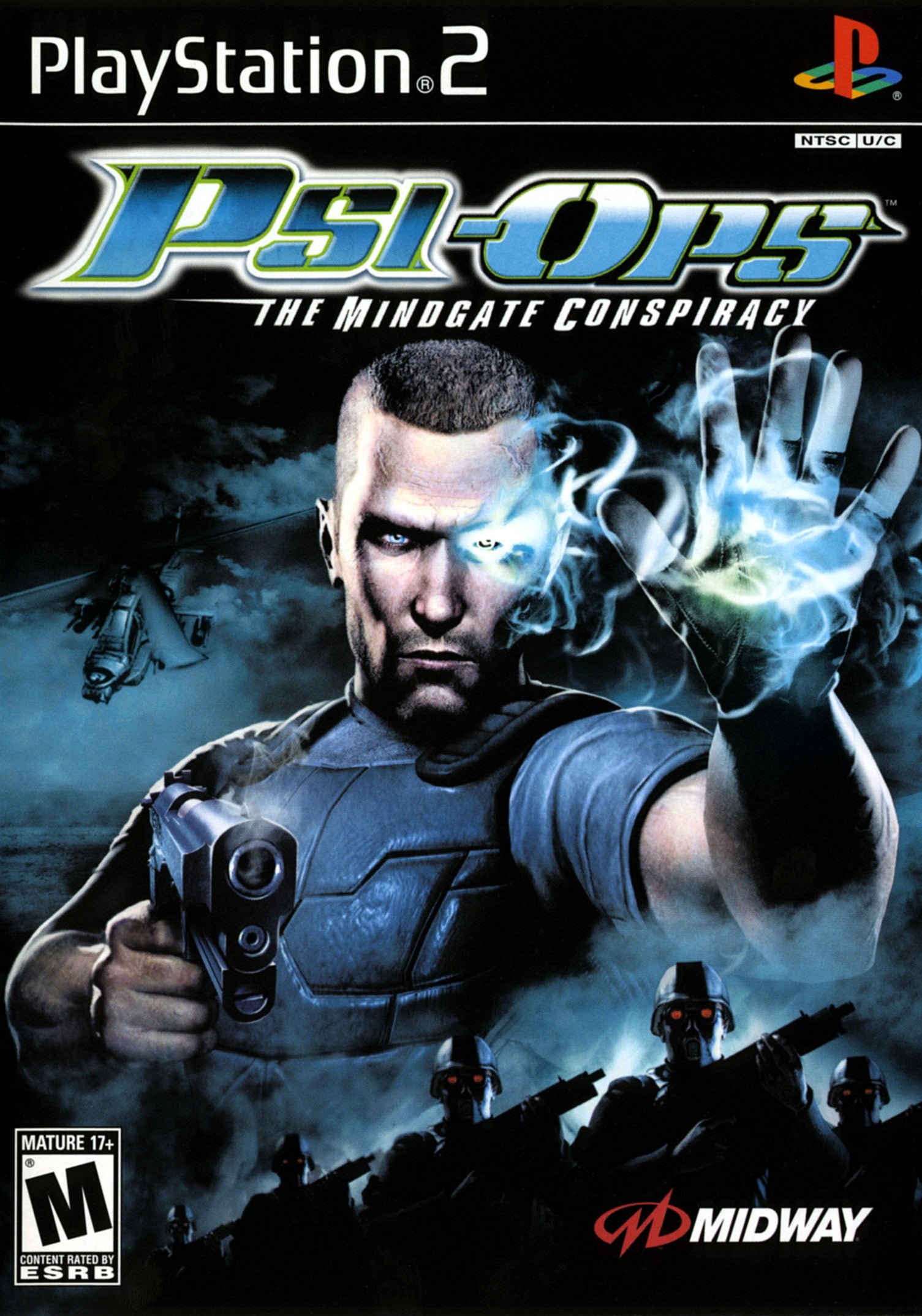 Psi-Ops Mindgate Conspiracy PS2 - Video Game - Used - CaveGamers