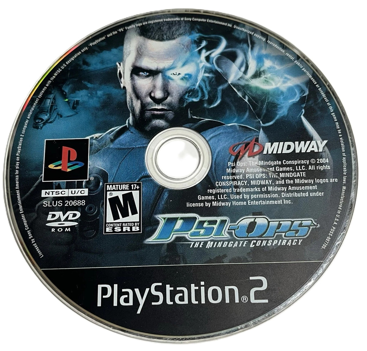 Psi-Ops Mindgate Conspiracy PS2 - Video Game - Used - CaveGamers - Image 3