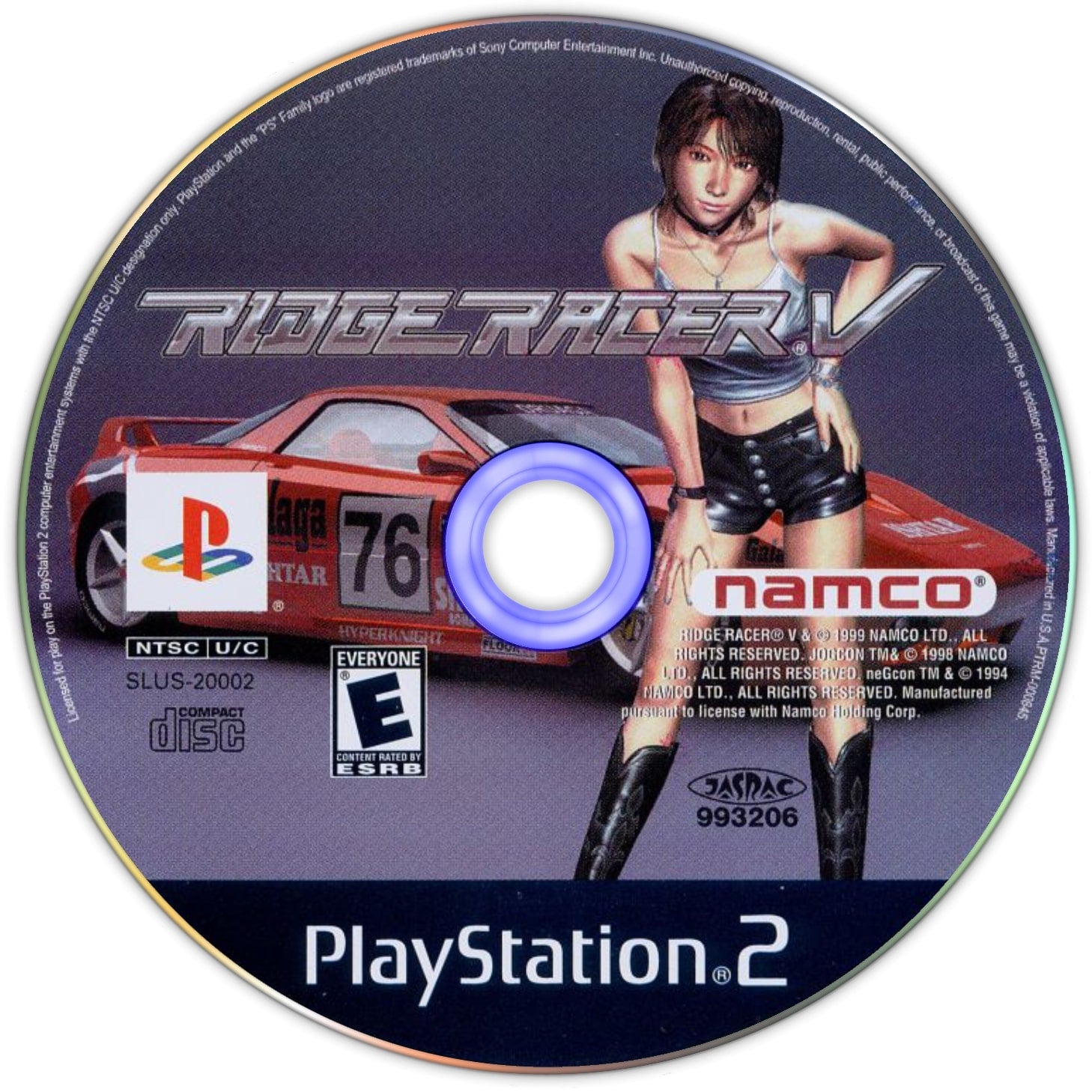 Ridge Racer V PS2 - Video Game - Used - CaveGamers - Image 3
