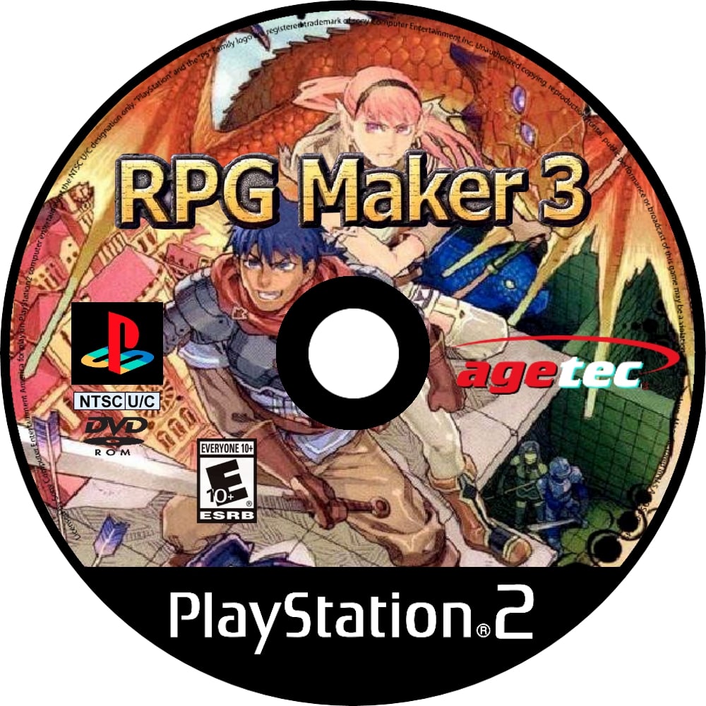RPG Maker 3 PS2 - Video Game - Used - CaveGamers - Image 3