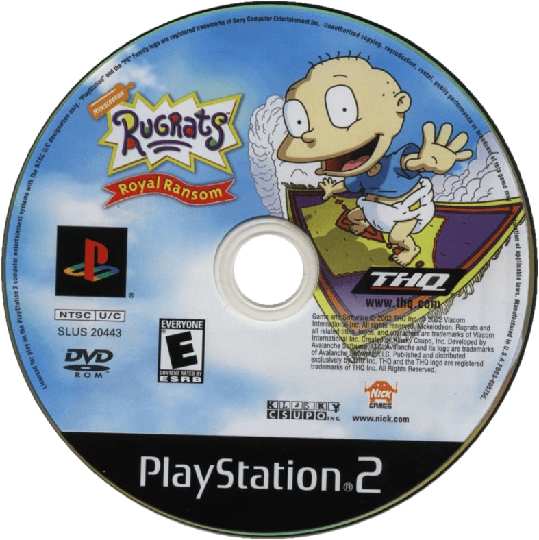 Rugrats Royal Ransom PS2 - Video Game - Used - CaveGamers - Image 3