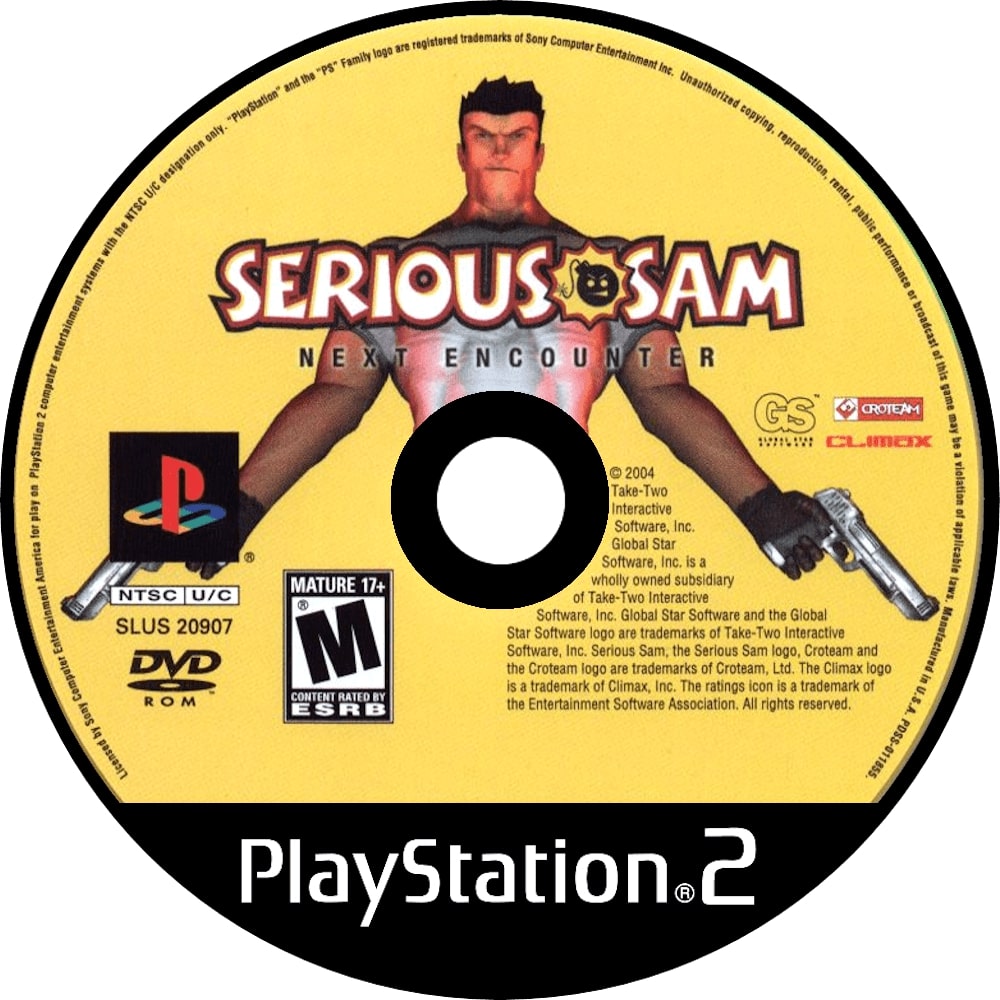 Serious Sam Next Encounter PS2 - Video Game - Used - CaveGamers - Image 3