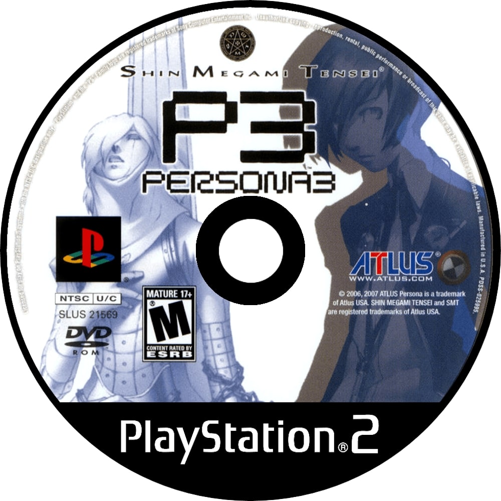 Shin Megami Tensei: Persona 3 PS2 - Video Game - Used - CaveGamers - Image 3