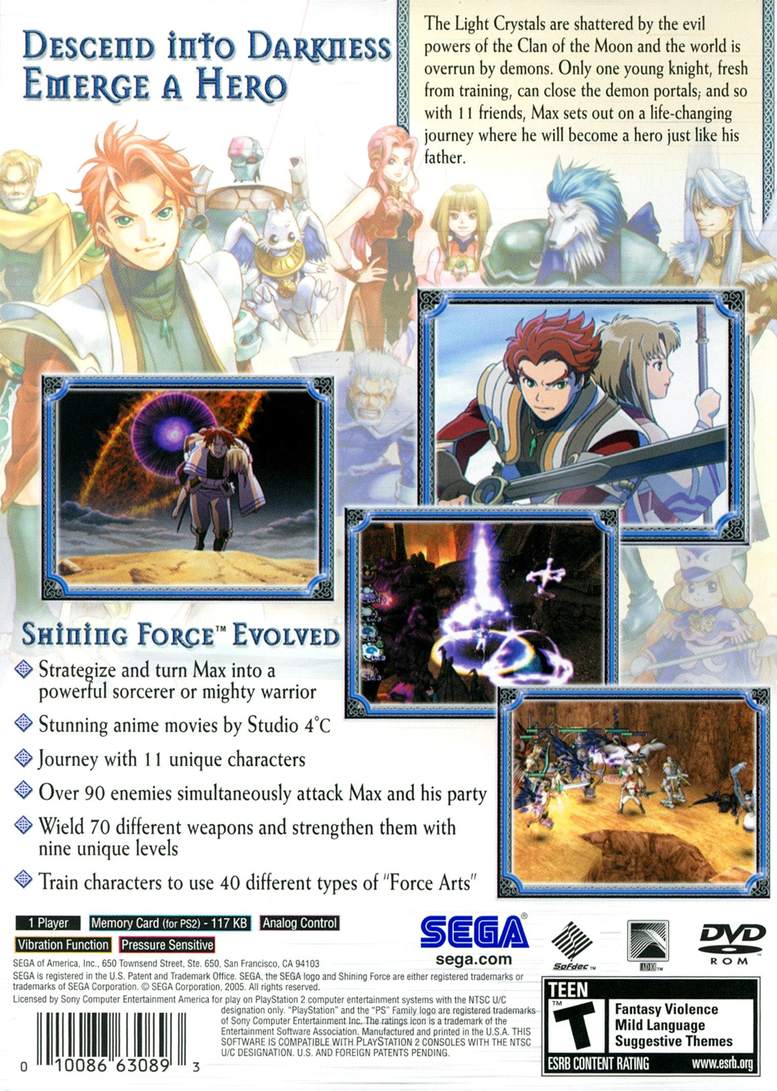 Shining Force Neo PS2 - Video Game - Used - CaveGamers - Image 2