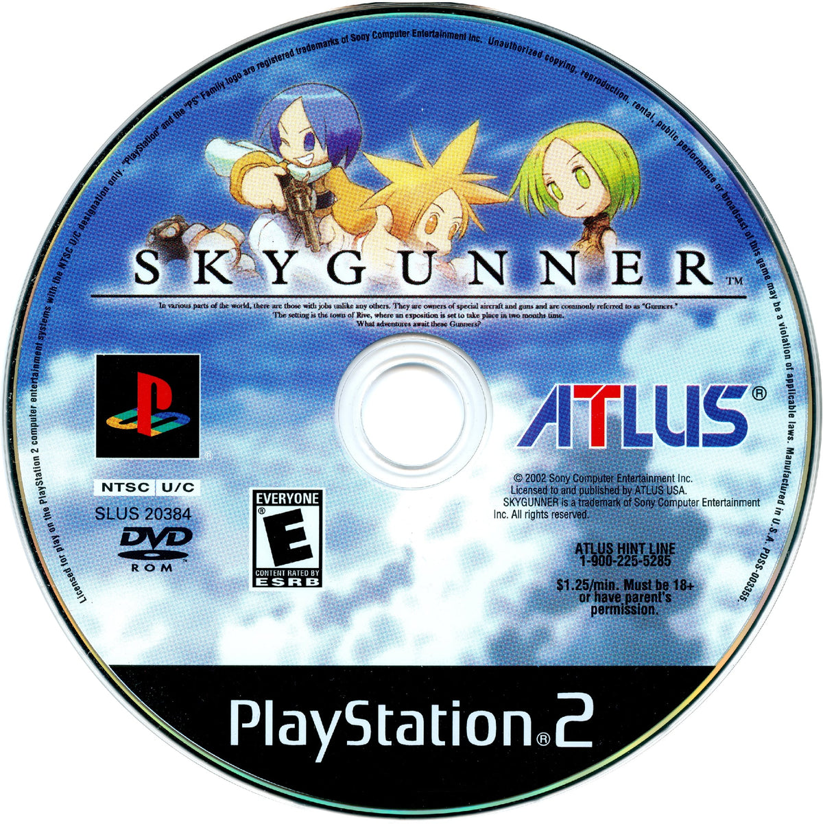Sky Gunner PS2 - Video Game - Used - CaveGamers - Image 3