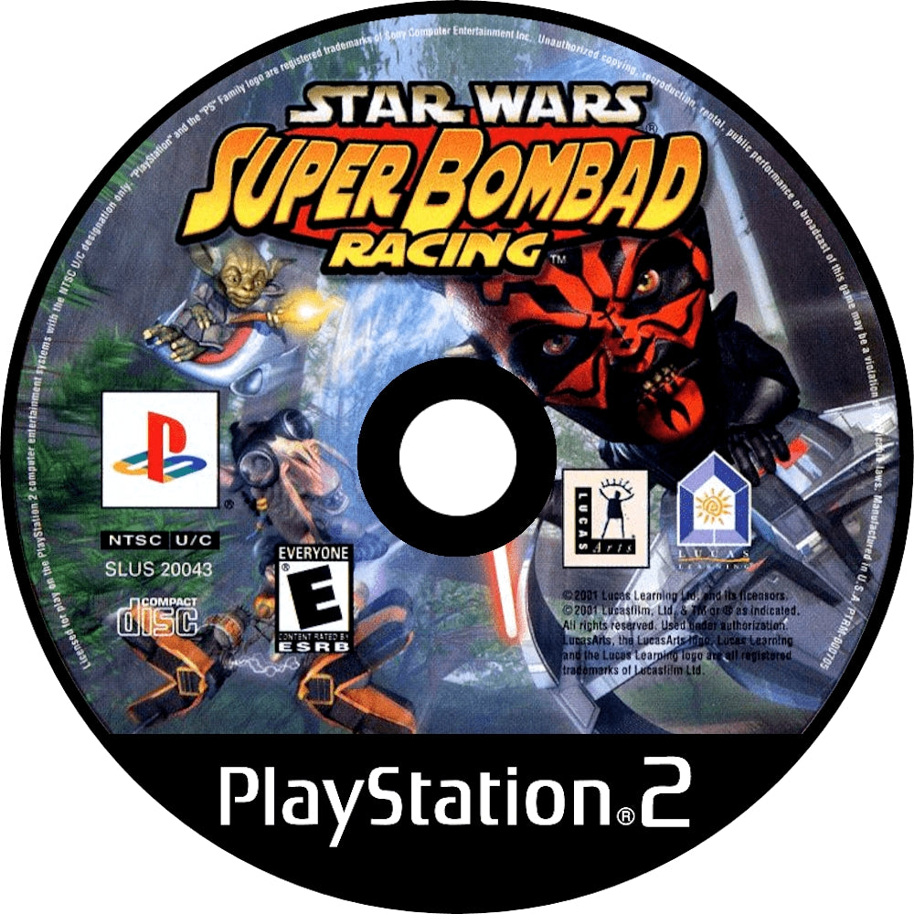 Star Wars Super Bombad Racing PS2 - Video Game - Used - CaveGamers - Image 3