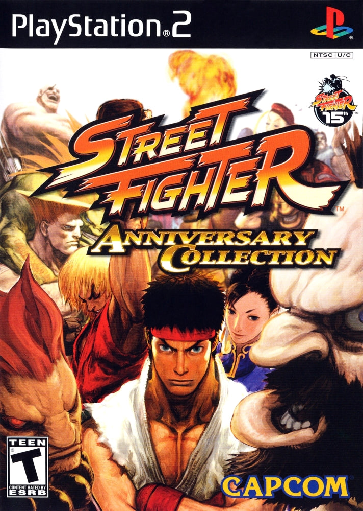 Street Fighter Anniversary PS2 - Video Game - Used - CaveGamers