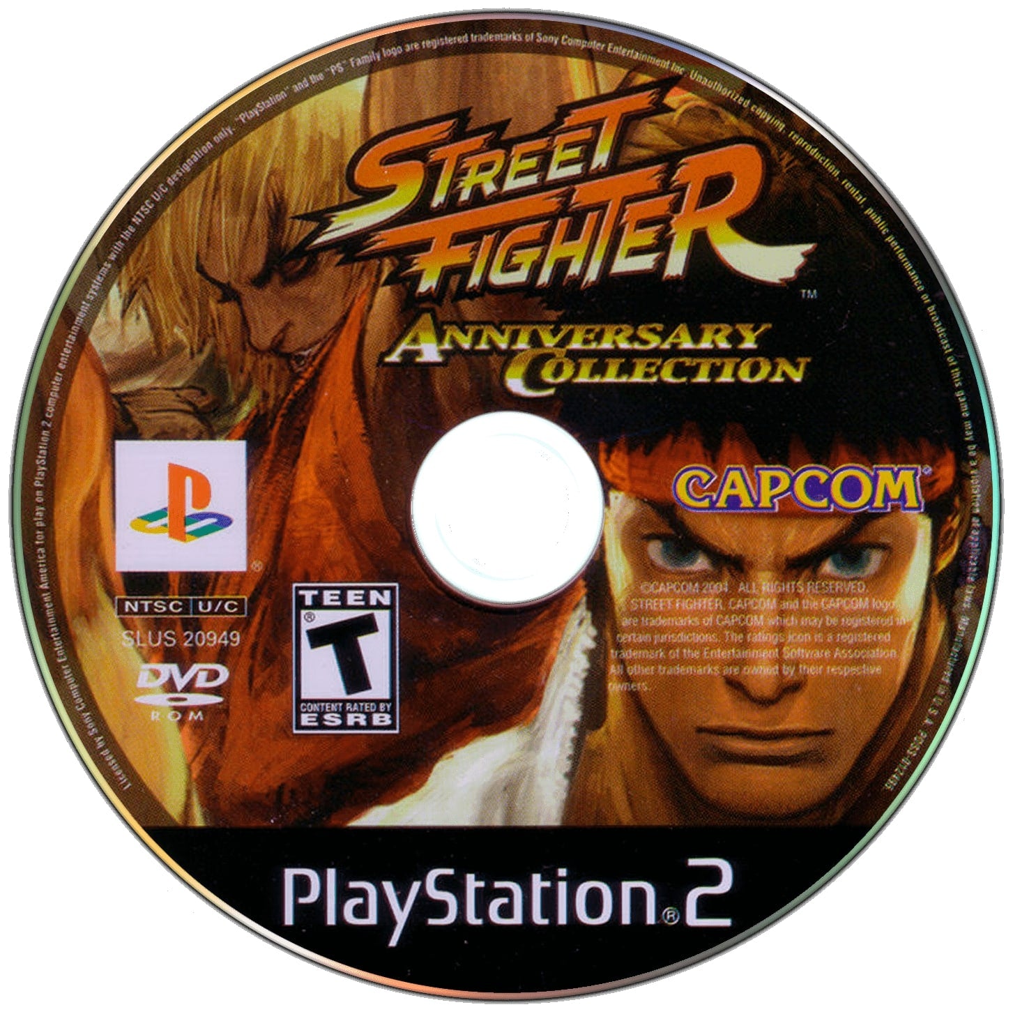 Street Fighter Anniversary PS2 - Video Game - Used - CaveGamers - Image 3