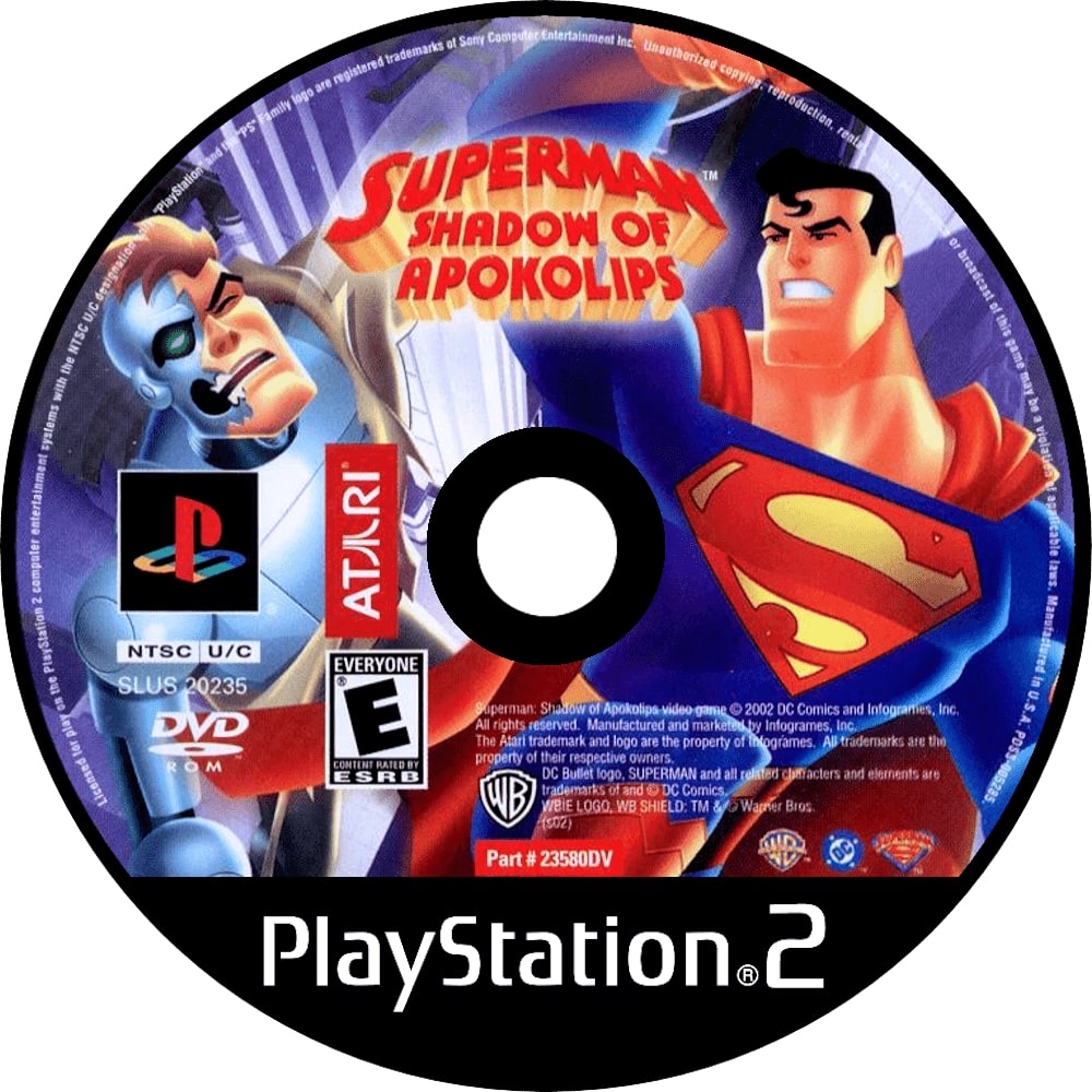 Superman: Shadow of Apokolips PS2 - Video Game - Used - CaveGamers - Image 3