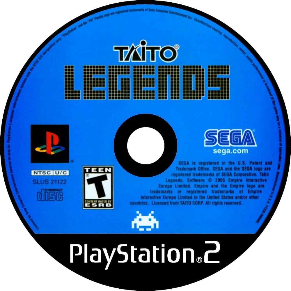 Taito Legends PS2 - Video Game - Used - CaveGamers - Image 3