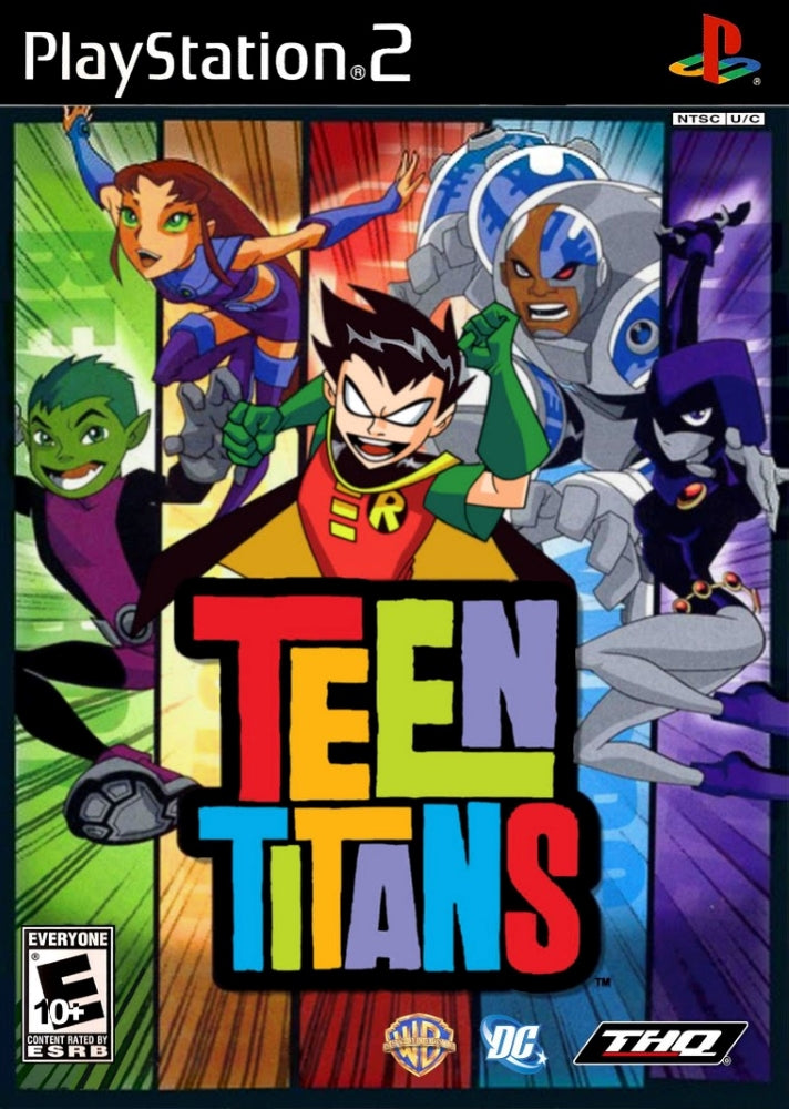 Teen Titans PS2 - Video Game - Used - CaveGamers