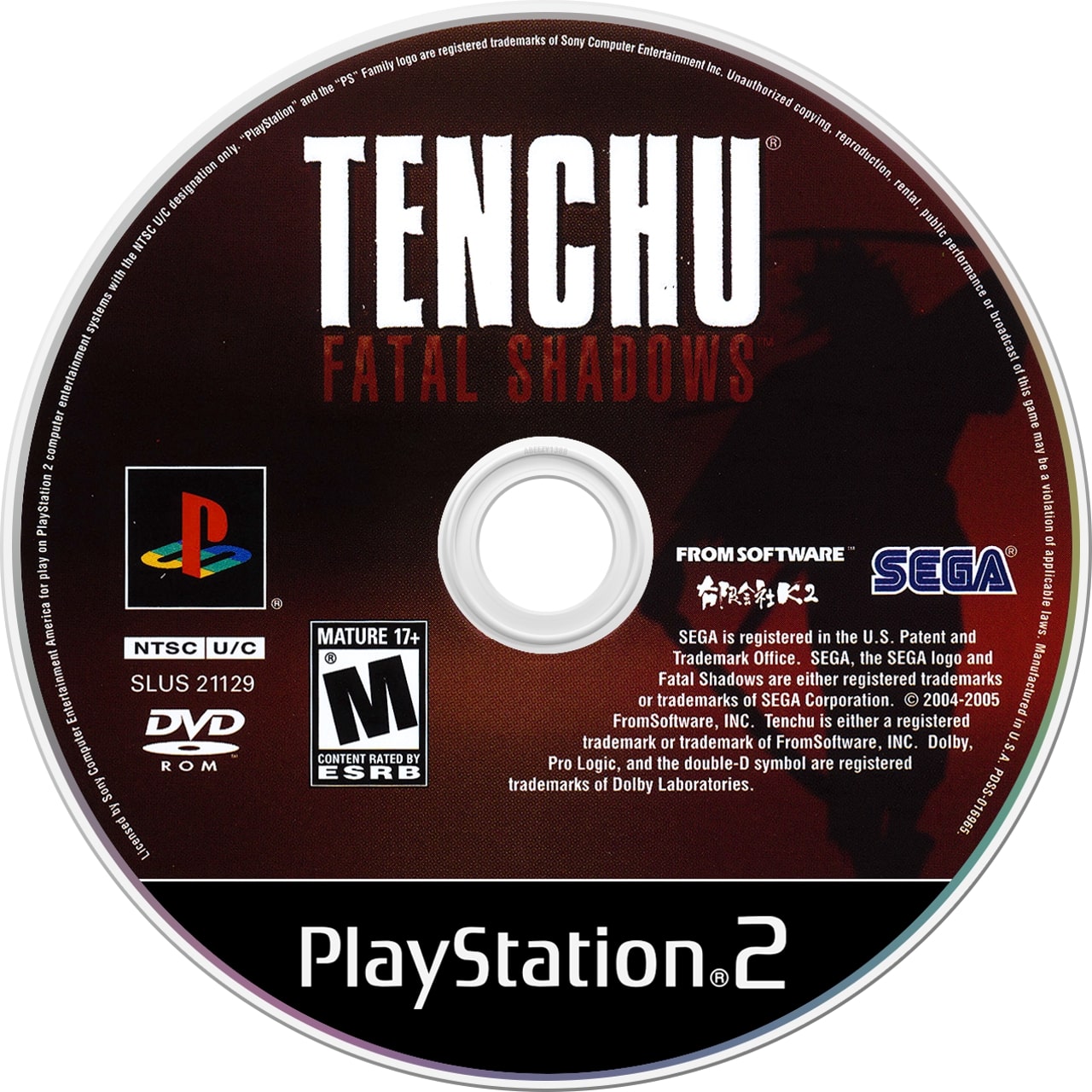 Tenchu Fatal Shadows PS2 - Video Game - Used - CaveGamers - Image 3