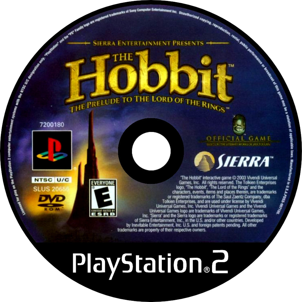 The Hobbit PS2 - Video Game - Used - CaveGamers - Image 3
