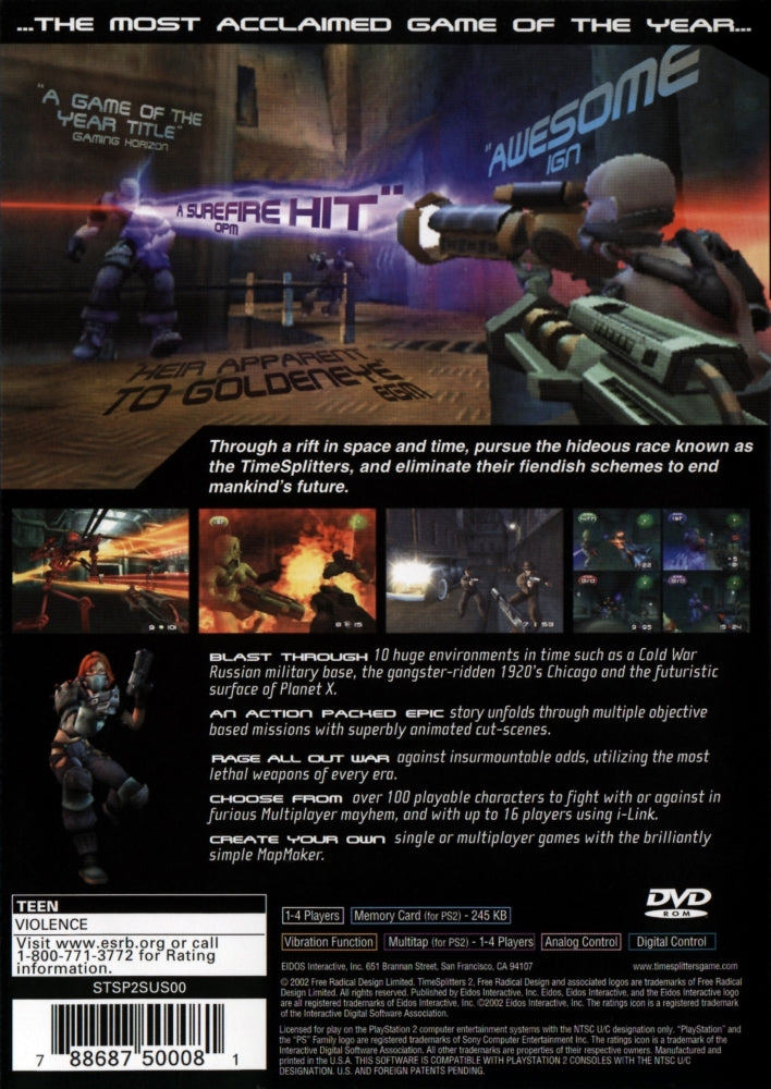 Time Splitters 2