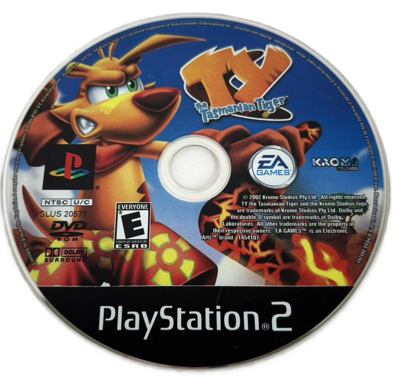 Ty the Tasmanian Tiger PS2 - Video Game - Used - CaveGamers - Image 3