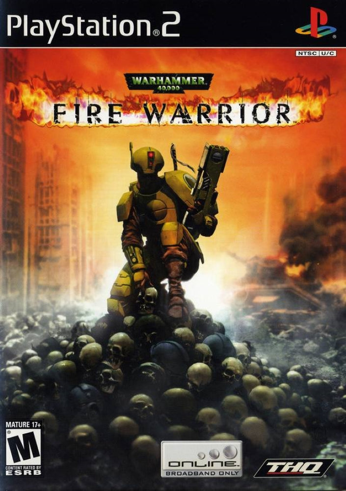 Warhammer 40000 Fire Warrior PS2 - Video Game - Used - CaveGamers