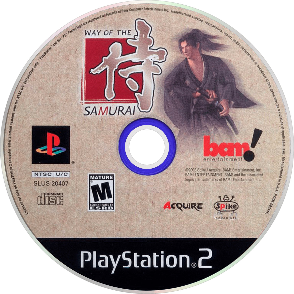 Way of the Samurai PS2 - Video Game - Used - CaveGamers - Image 3