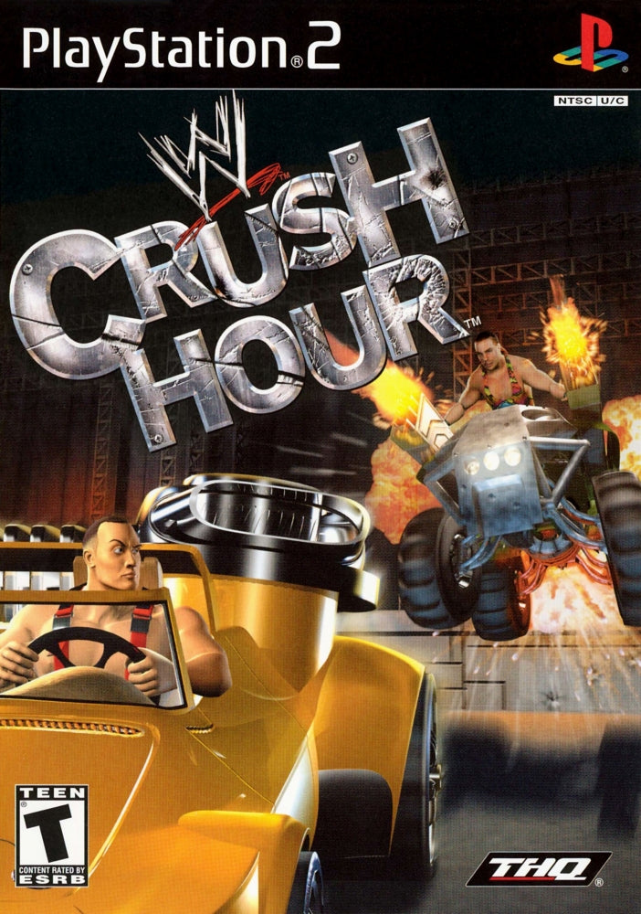 WWE Crush Hour PS2 - Video Game - Used - CaveGamers