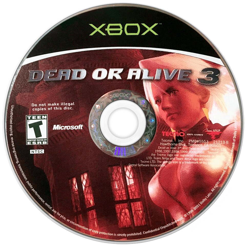 Dead or Alive 3 Xbox - Video Game - Used - CaveGamers - Image 3