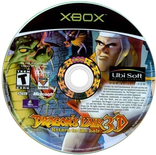 Dragon's Lair 3D Xbox - Video Game - Used - CaveGamers - Image 3