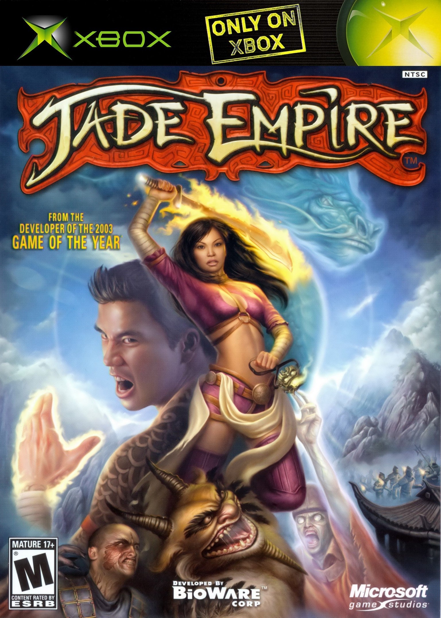 Jade Empire Xbox - Video Game - Used - CaveGamers