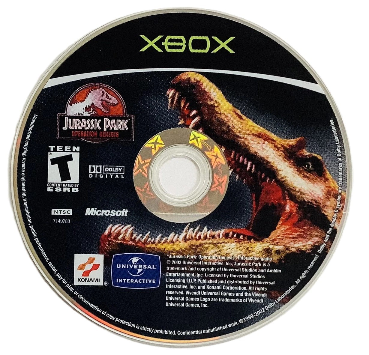 Jurassic Park Operation Genesis Xbox - Video Game - Used - CaveGamers - Image 3