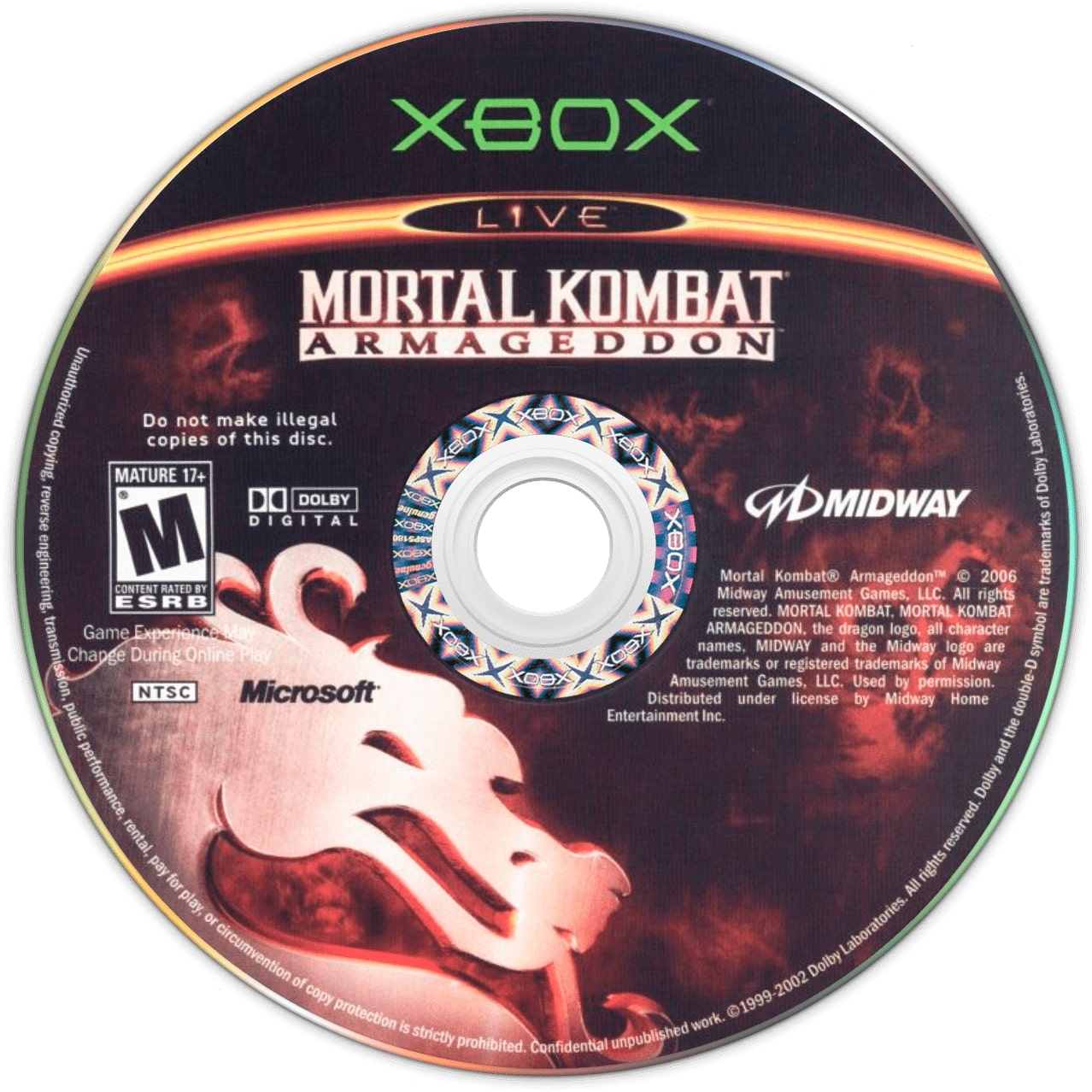 Mortal Kombat Armageddon Xbox - Video Game - Used - CaveGamers - Image 3
