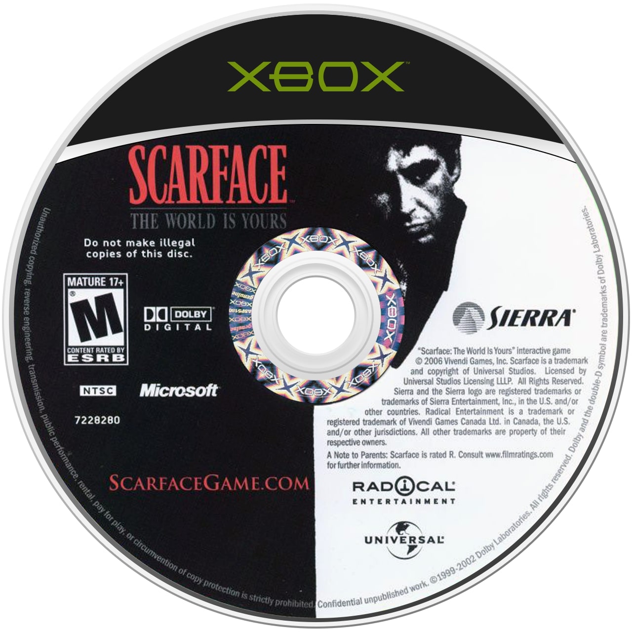 Scarface the World is Yours Xbox - Video Game - Used - CaveGamers - Image 3