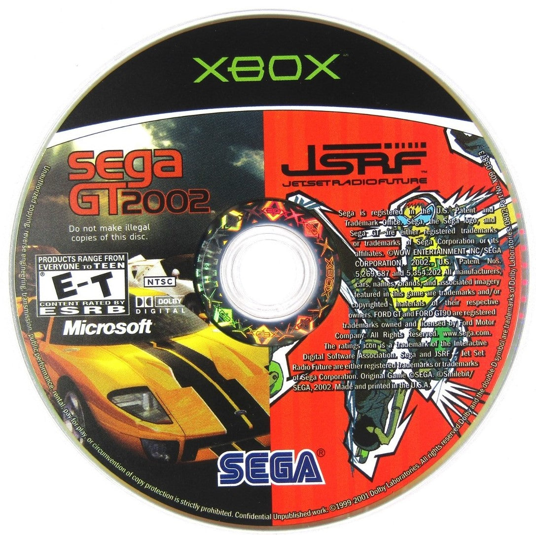 Sega GT 2002 & JSRF Xbox - Video Game - Used - CaveGamers - Image 3