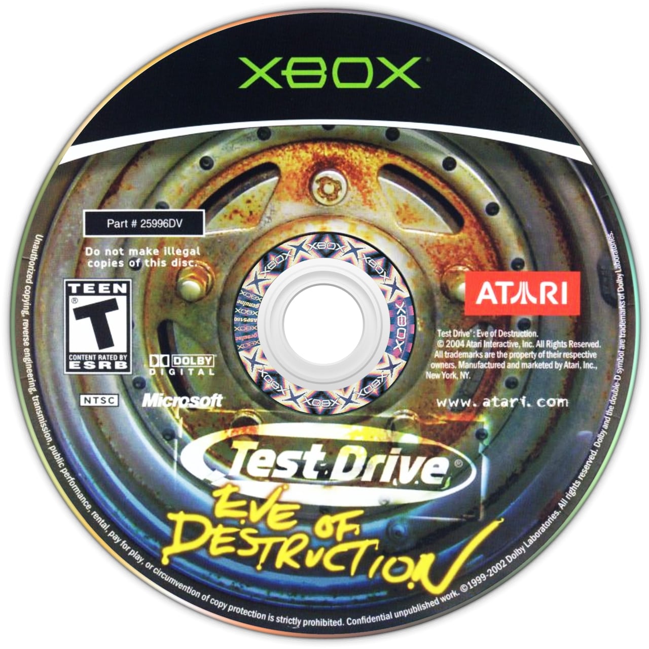 Test Drive Eve of Destruction Xbox - Video Game - Used - CaveGamers - Image 3