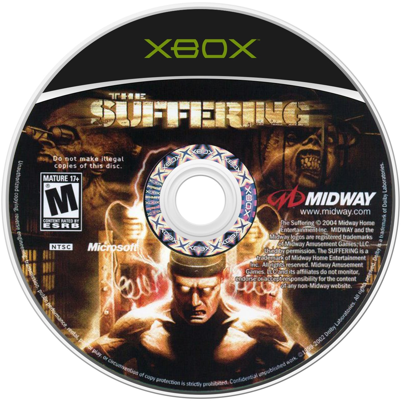 The Suffering Xbox - Video Game - Used - CaveGamers - Image 3