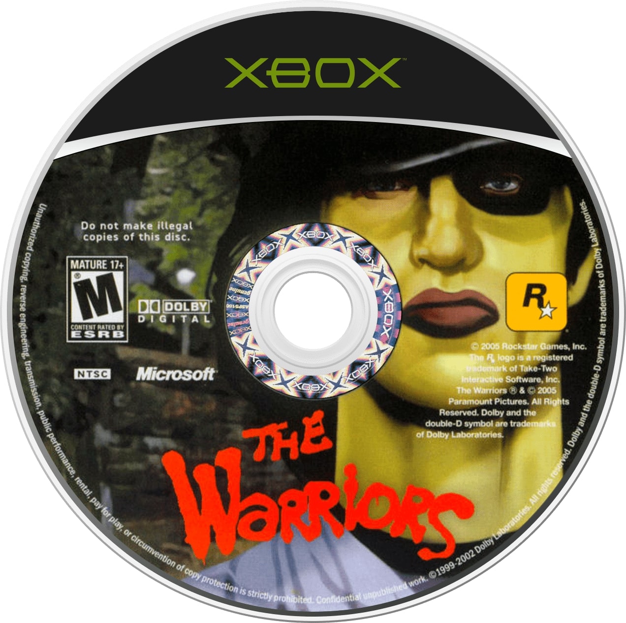 The Warriors Xbox - Video Game - Used - CaveGamers - Image 3