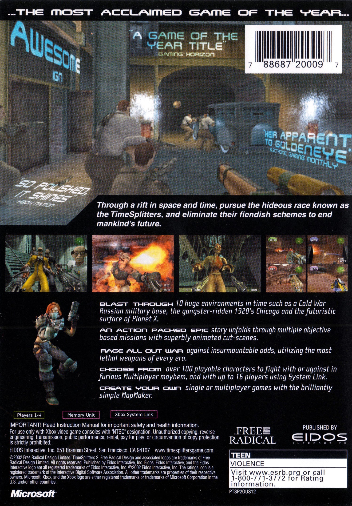 Time Splitters 2