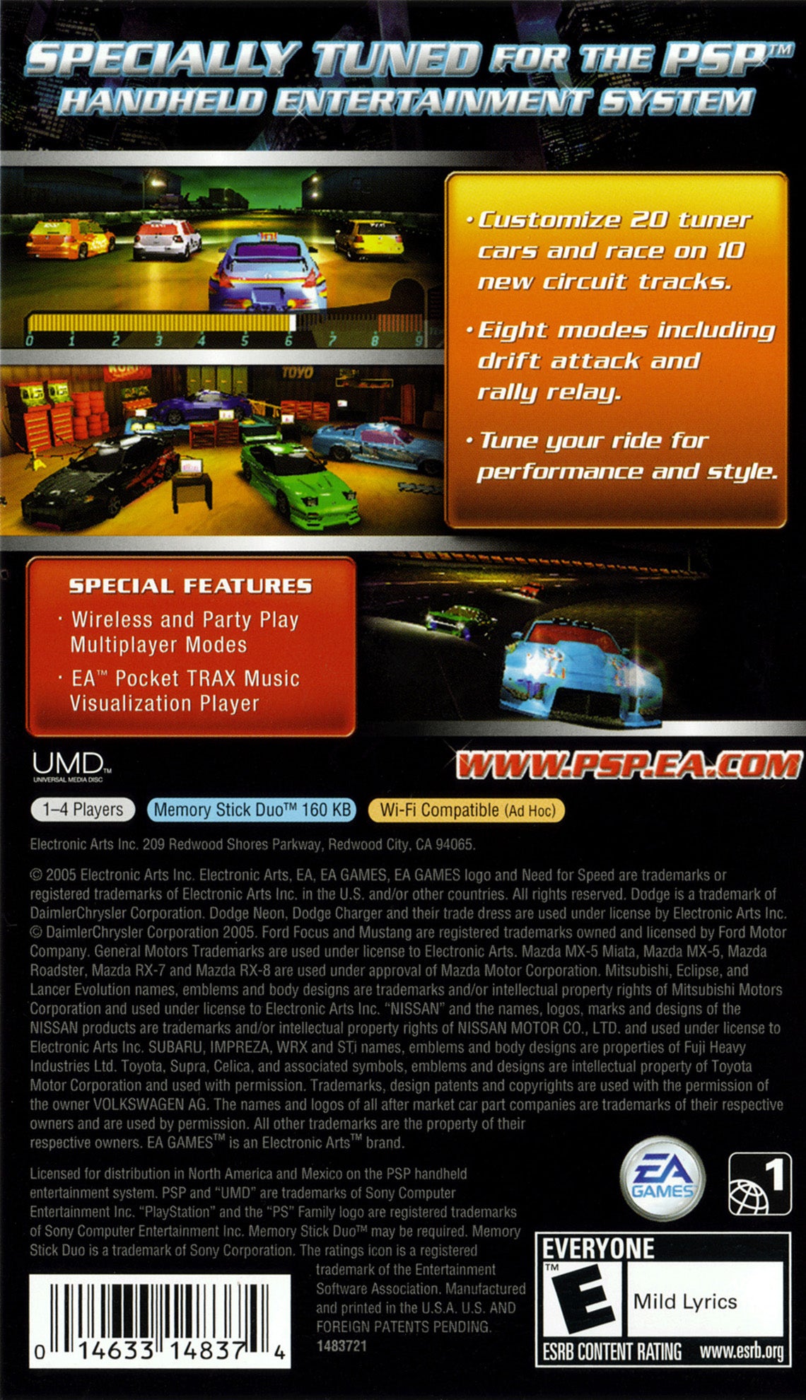 Need for Speed Underground Rivals