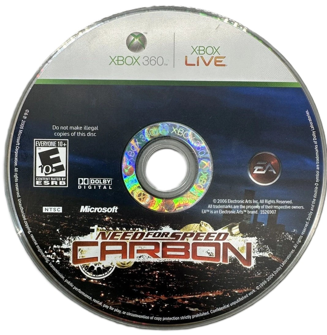 Need for Speed Carbon Xbox 360 - Video Game - Used - CaveGamers - Image 3
