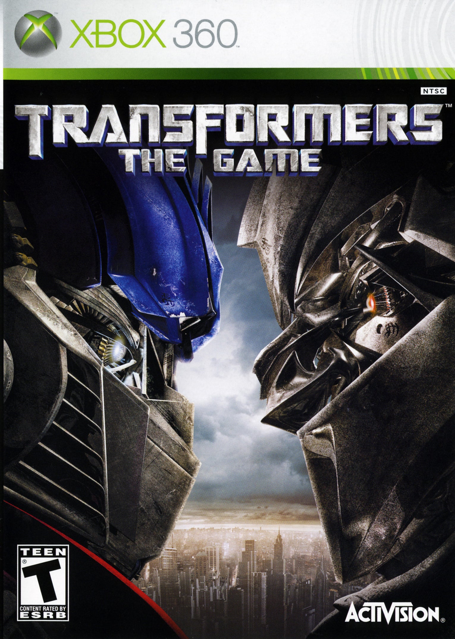 Transformers: The Game Xbox 360 - Video Game - Used - CaveGamers