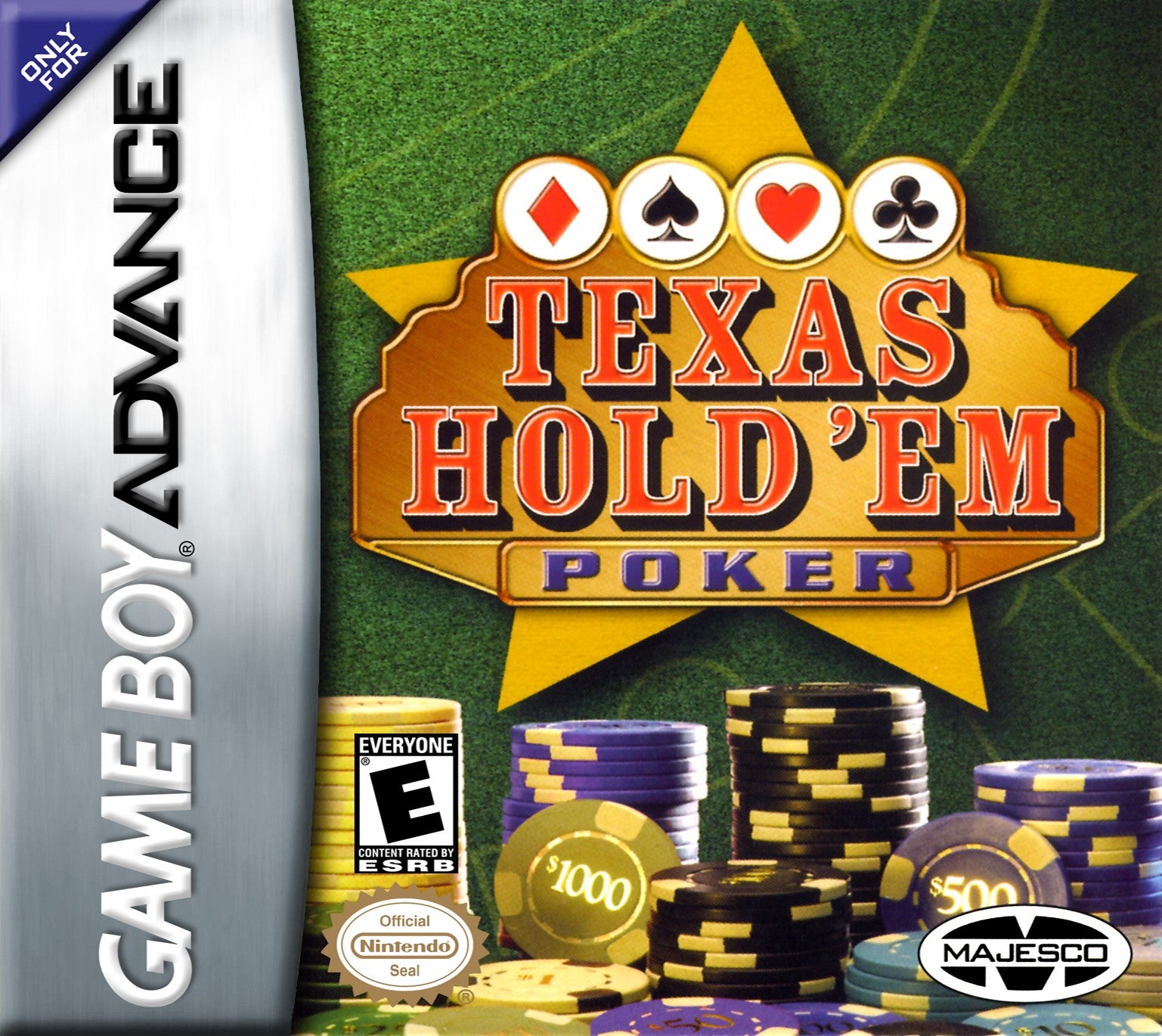 Texas Hold 'em Poker Game Boy Advance - Video Game - Used - CaveGamers